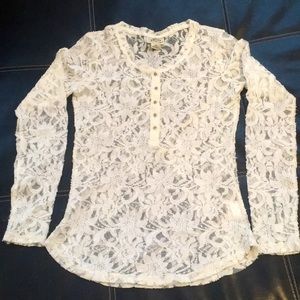 Ariat ladies lace long sleeve!
